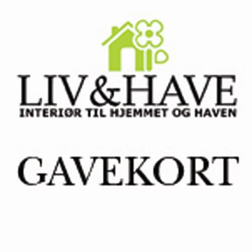 Gavekort til Livoghave.dk