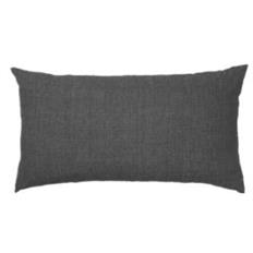 Pude linned Charcoal 50x90cm fra Cozy Living
