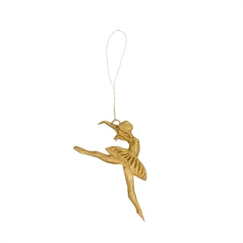 Guld ballerina til ophæng H10cm fra Bungalow