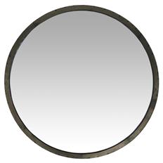 Vægspejl rund sort B2 x Ø60 fra Ib Laursen
