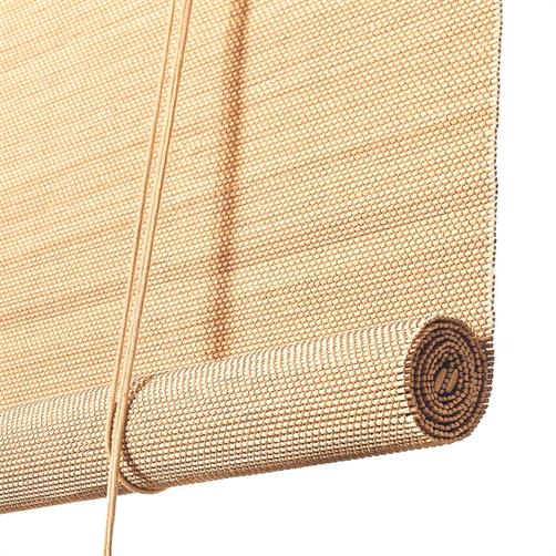 Rullegardin i lys bambus med 75% soldæmpning B100xL160cm fra Color&Co 