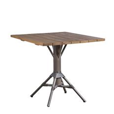 Cafebord Nicole m/2 bordplader i teaktræ fra Sika Design 