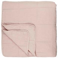 Vintage quilt sengetæppe i rose shadow 240x240cm fra Ib Laursen
