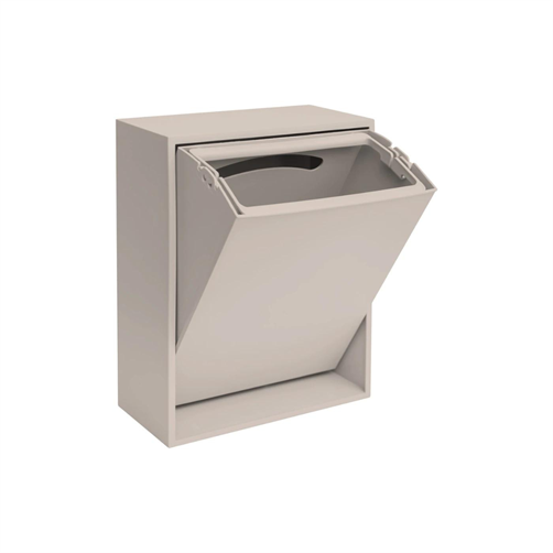 Recycling Box I Silver Cloud Grey H40xB30xD15 fra ReCollector 