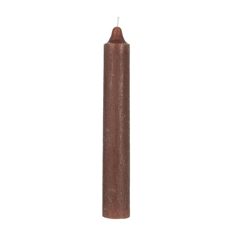 Rustiklys rustik brown Dia3,8xH25cm fra Ib Laursen